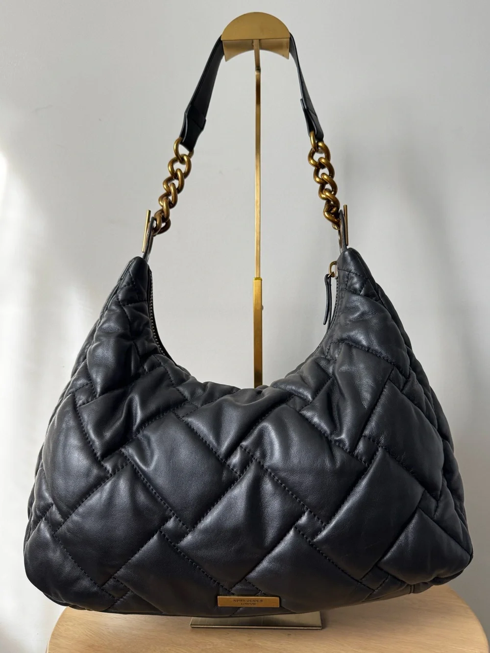 Kurt Geiger | London Kensington Soft Quilted Leather Hobo Bag